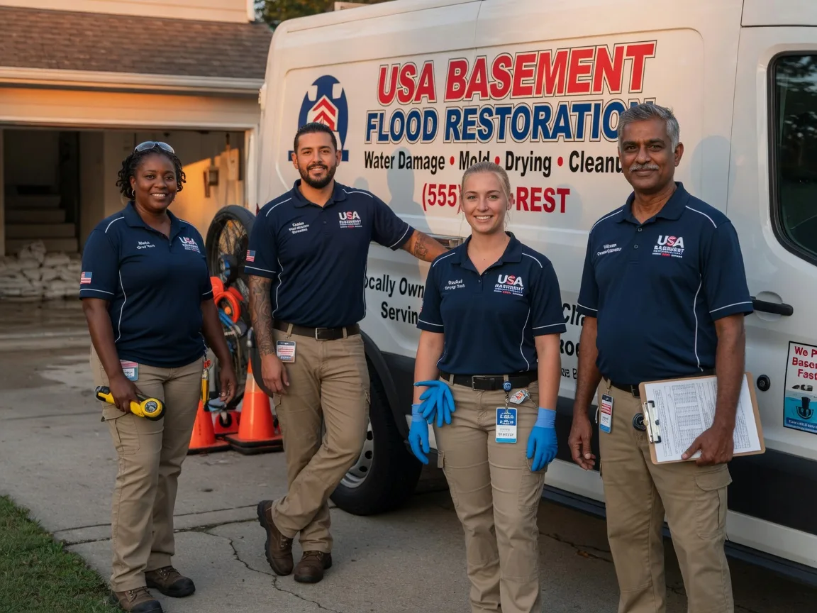 Basement Flood Cleanup company in Somes Bar, CA